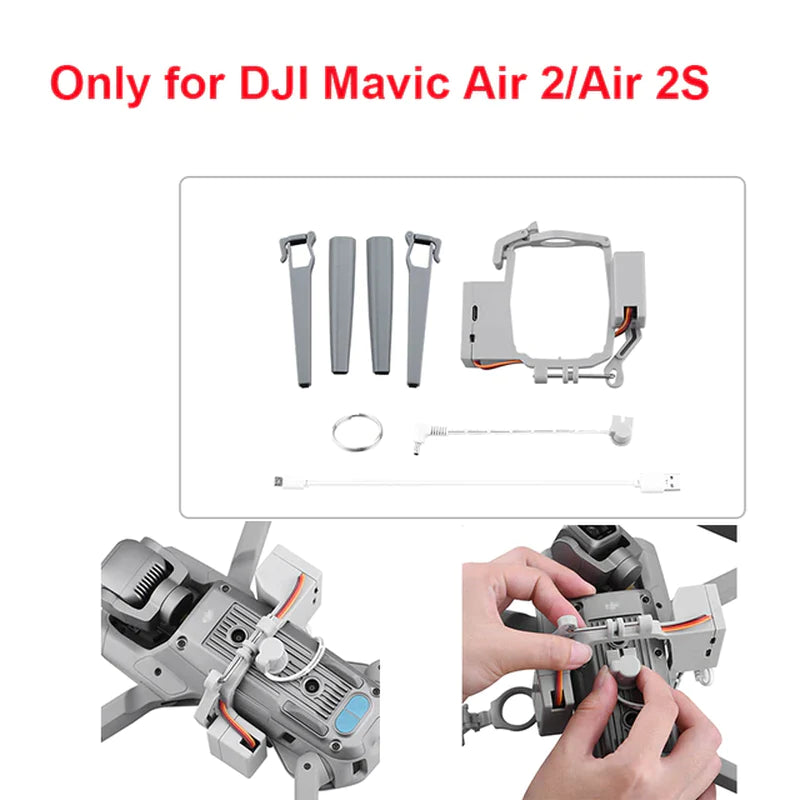 Airdrop System for DJI Mavic 3/2 Pro Zoom AIR 2 Mini 2/Mini 3 Drone Fishing Bait Wedding Ring Gift Deliver Life Rescue Thrower