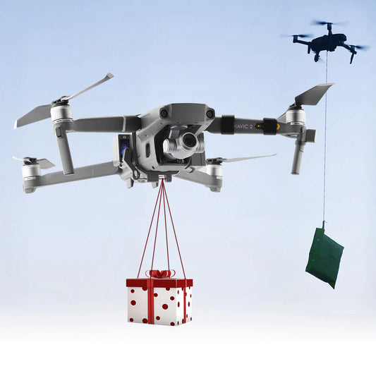 Airdrop System for DJI Mavic 3/2 Pro Zoom AIR 2 Mini 2/Mini 3 Drone Fishing Bait Wedding Ring Gift Deliver Life Rescue Thrower